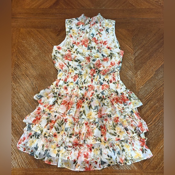 1. State Floral Ruffle Dress - Picture 2 of 6